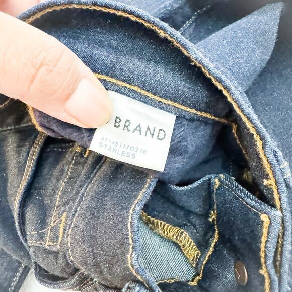 J. Brand Dark Wash Bootcut Flare Denim Jeans Indigo Size 26 - Picture 6 of 8